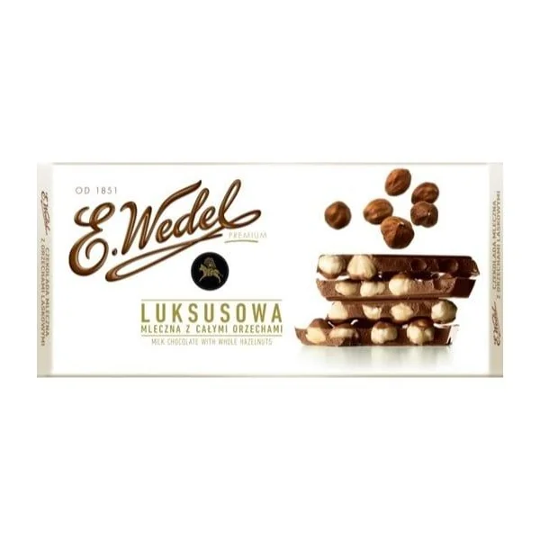 Wedel Hazelnut Milk Chocolate Bar
