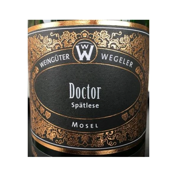 Wegeler Riesling Spätlese Bernkasteler Doctor 2020