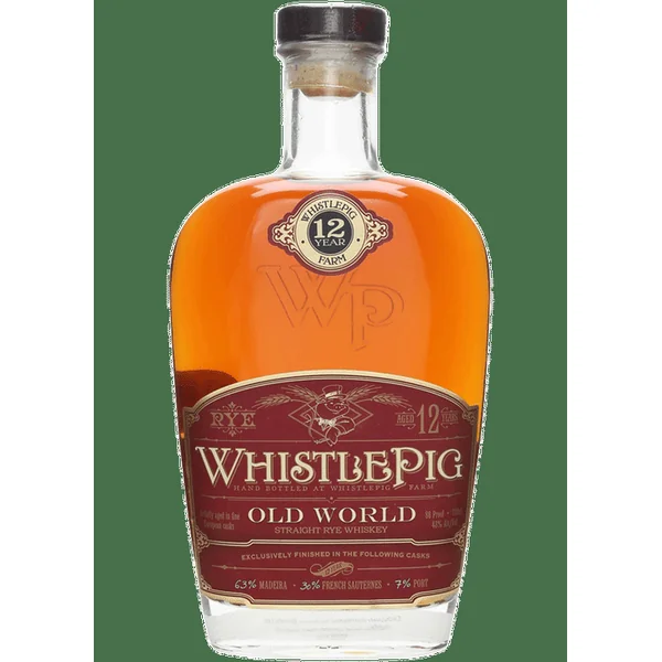Whistle Pig 12 Year Old World Whiskey