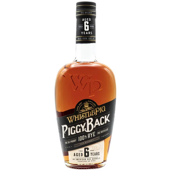 WhistlePig Farm PiggyBack Straight Rye Whiskey 6 Year Old