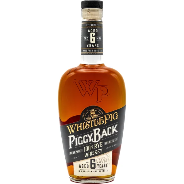 WhistlePig PiggyBack Rye Whiskey 6 Year Old