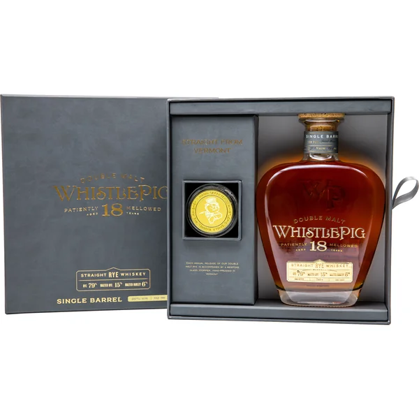 WhistlePig Straight Rye Whiskey Single Barrel 18 Year Old FWGS Exclusive