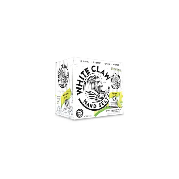 White Claw Hard Seltzer Natural Lime