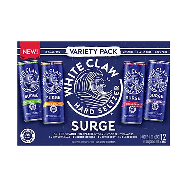 White Claw Surge Variety Pack • 12pk Can