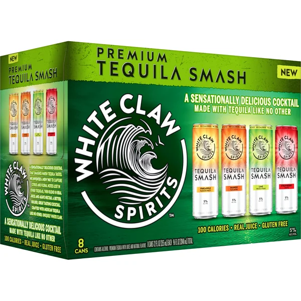 White Claw Tequila Smash Cocktail Variety Pack 8x355 mL Cans