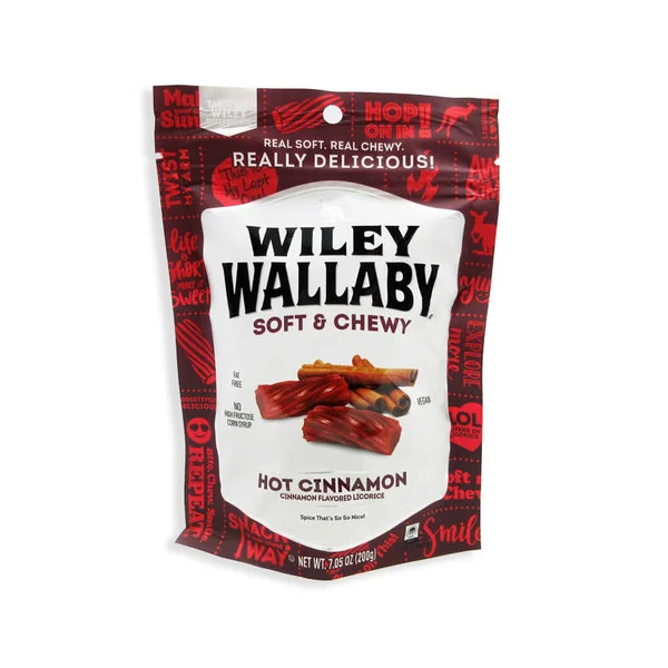 Wiley Wallaby Licorice • Hot Cinnamon