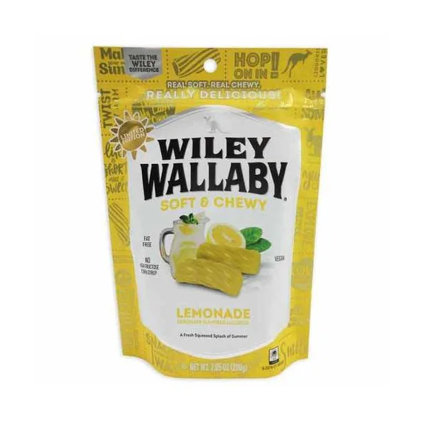 Wiley Wallaby Licorice • Lemonade