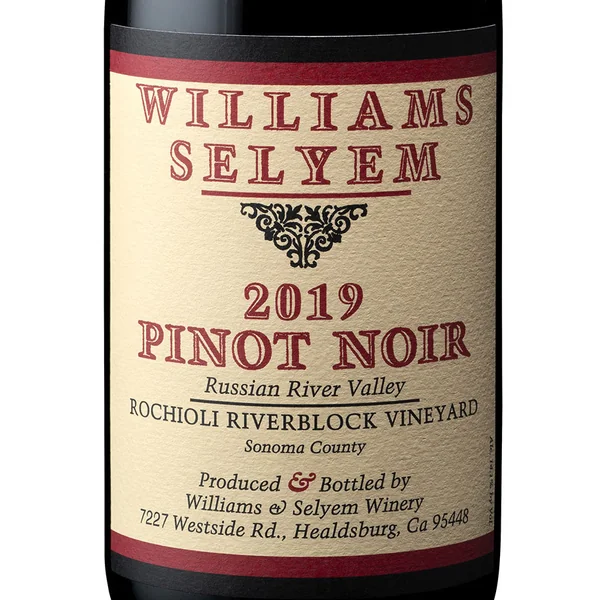 Williams-Selyem Pinot Noir Russian River Vly Rochioli Riverblock 2019