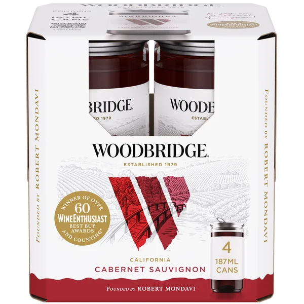 Woodbridge by Robert Mondavi Cabernet Sauvignon 4x187 mL