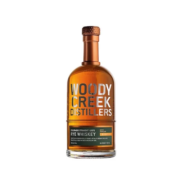 Woody Creek Distillers Straight Rye Whiskey Cask Strength 750ml