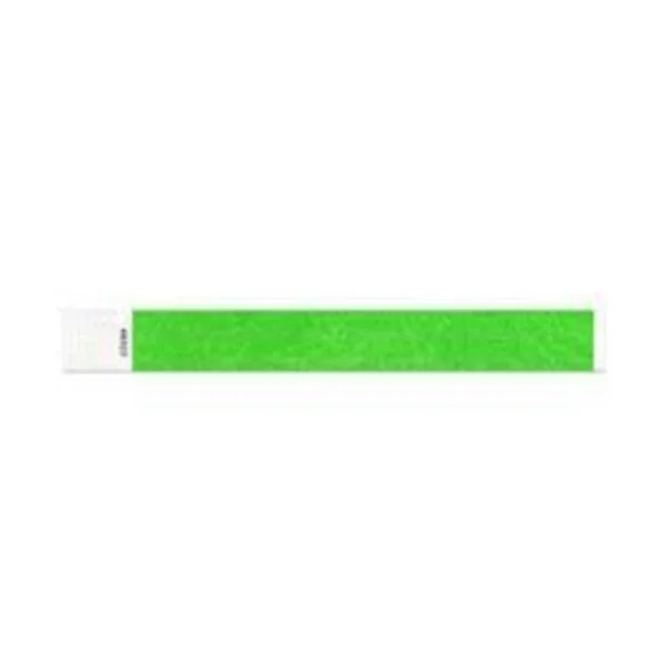 Wrist Bands Stripe Neon Lime