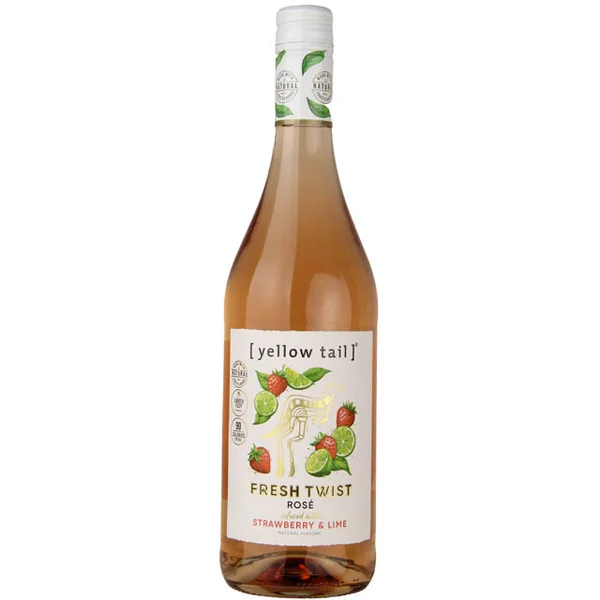 Yellow Tail Fresh Twist Strawbery & Lime Rose / 750 ml
