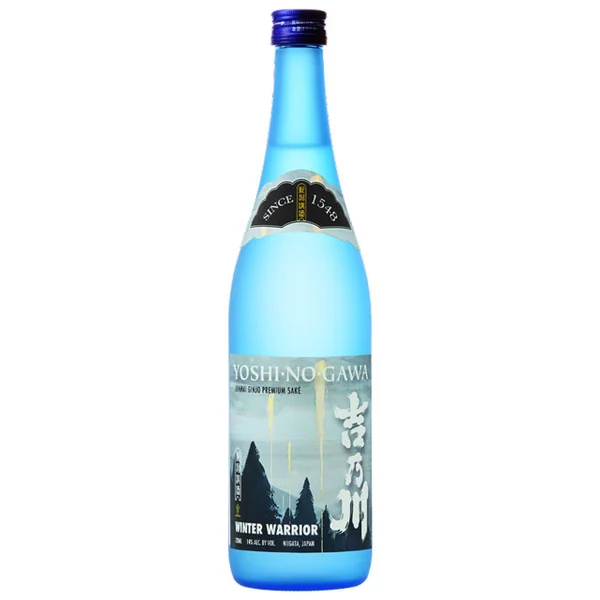 Yoshinogawa Winter Warrior Junmai Ginjo Sake 720ml