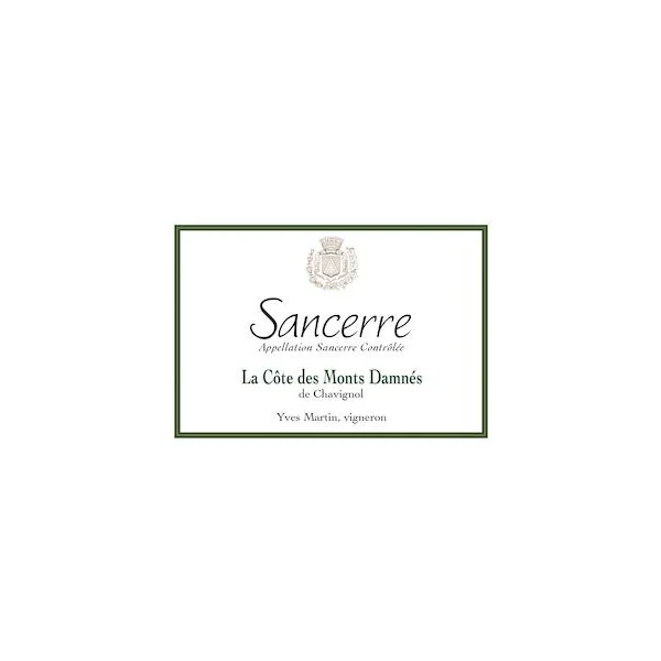 Yves Martin Sancerre la Cote des Monts Damnes de Chavignol 2023 750ml