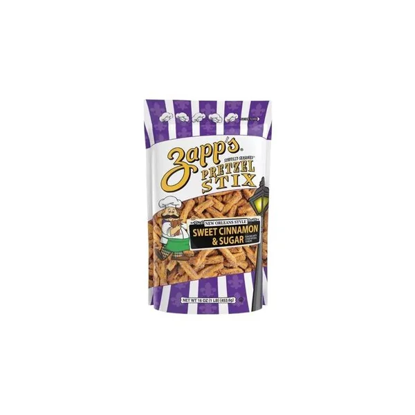 Zapps Pretzel Stix • Sweet Cinnamon & Sugar