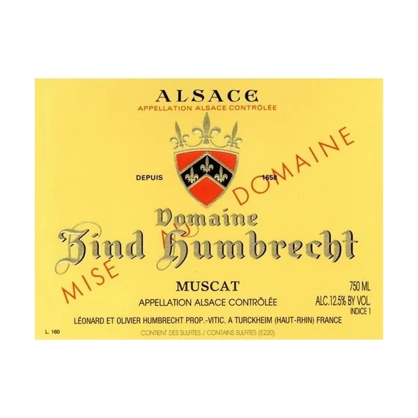 Zind Humbrecht Muscat